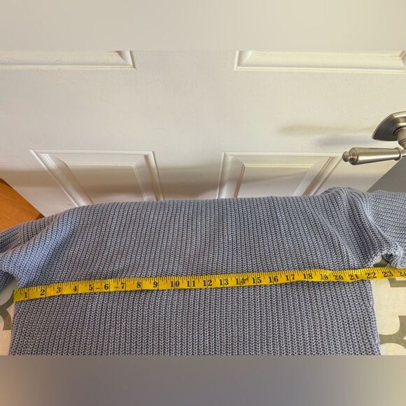 J.Crew Ribbed funnelneck sweater in linen-cotton blend NWT Size XS - Picture 7 of 9